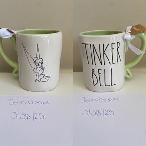 Rae dunn tinker bell mug
